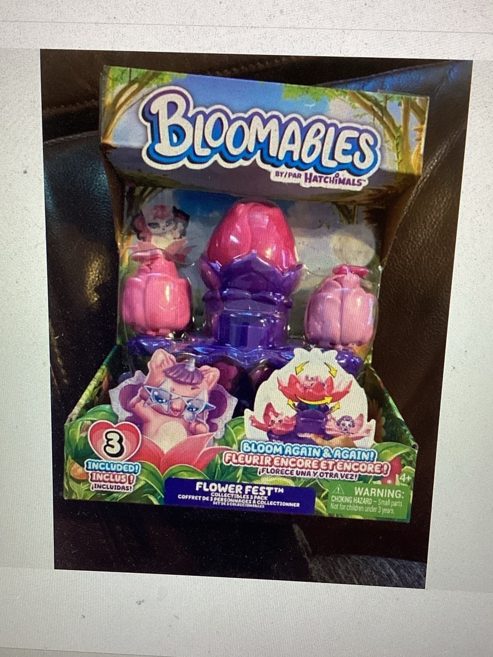 Bloomables Flower Fest Playset by - Pink & Purple